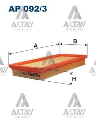 HAVA FİLTRESİ DOBLO / IDEA / PUNTO II / STILO / BRAVO 07= / EGEA 1.2-1.4