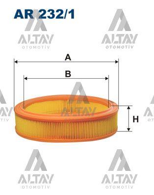 HAVA FİLTRESİ DOBLO / PUNTO 01= 1.2