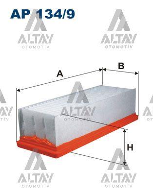 HAVA FİLTRESİ DUSTER / LOGAN / SANDERO 10= 1.5 DCİ