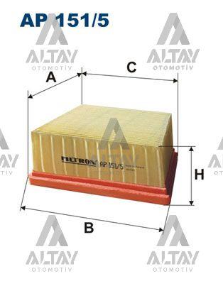 HAVA FİLTRESİ FIESTA / BMAX / COURİER 08= 1.4-1.4İ-1.5-1.6 TDCİ