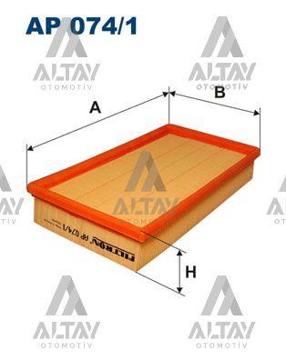 HAVA FİLTRESİ FOCUS / CONNECT 98= 1.4-1.6-1.8-2.0-1.8 TDCİ