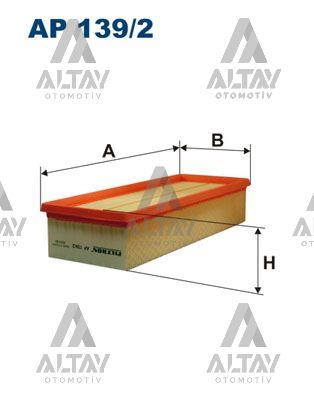 HAVA FİLTRESİ GOLF5 / JETTA / PASSAT / CADDY / A3 / LEON 04-13 1.9 TDI-1.6 TDI-2.0 TDI BJB-BKP-CAYD 1.6 TDİ-1.9 TDİ-2.0 TDİ