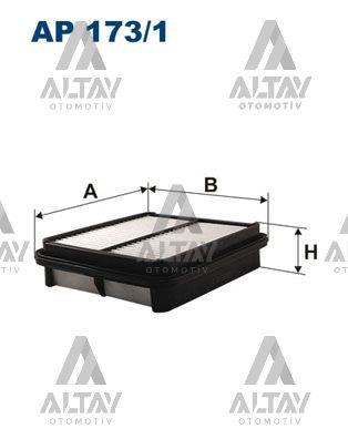 HAVA FİLTRESİ GRAND VITARA  99-05 / VITARA  95-98 / J20A-H25A