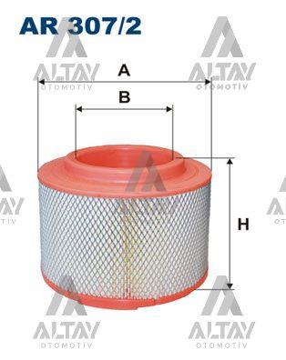 HAVA FİLTRESİ HILUX 06-11 D4D / B-2500 06-11 BT-50 / FORD RANGER 06-11