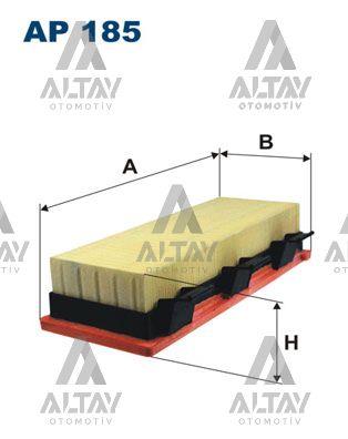 HAVA FİLTRESİ KANGOO 98-01 1.9D TIRNAKLI