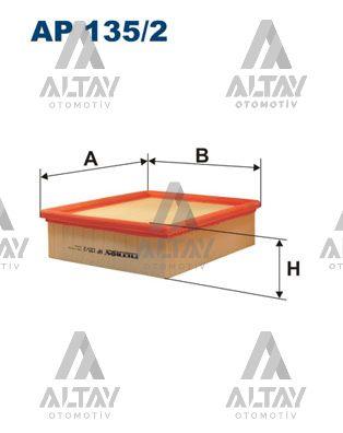 HAVA FİLTRESİ LAGUNA II ESPACE IV 1,9 / 2,0 / 2,2 LAGUNA III 3,0