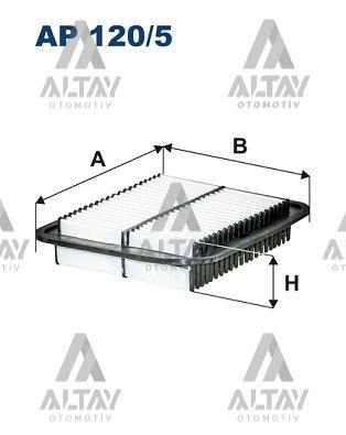 HAVA FİLTRESİ LANCER 11-15 1.6 / ASX 11-15 1.6 / C4 AIRCROSS 12= / 4008 12= 1.6 - 2.0 BENZİNLİ