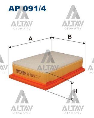 HAVA FİLTRESİ MAREA / BRAVO / BRAVA 94-02 1.4-1.6-2.0