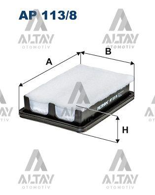 HAVA FİLTRESİ MAZDA 2 14= / MAZDA 3 13= 1.5 / CX-3 15= 1.5