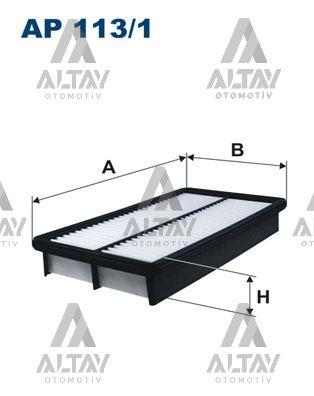 HAVA FİLTRESİ MAZDA 6 02=