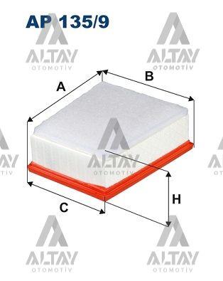 HAVA FİLTRESİ MEGAN IV / TALISMAN / ESPACE V 15= 1.5 DCİ-1.6 DCİ