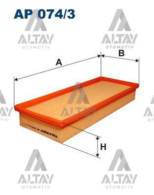 HAVA FİLTRESİ MONDEO III 01-07 BENZİNLİ-DIZEL