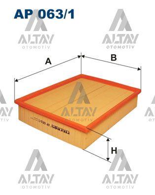 HAVA FİLTRESİ PASSAT / A4 / A6 97-04 1.6-1.8-1.8T-1.9 TDI AEB-ADR-APU-AVF-ALZ-AFN-AVG