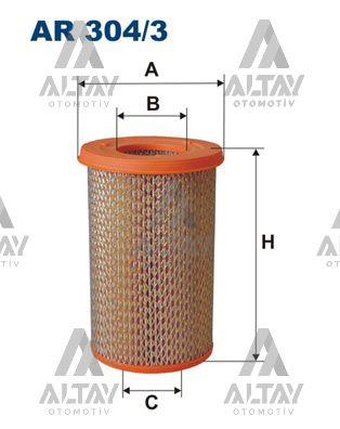 HAVA FİLTRESİ PICKUP 03-12 SKYSTAR