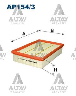 HAVA FİLTRESİ PICKUP NAVARA 06= / PATHFINDER 05=