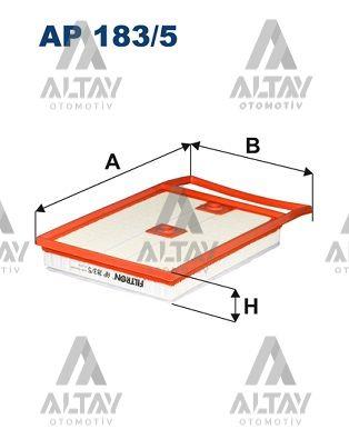HAVA FİLTRESİ POLO / A1 / IBIZA / FABIA 14= CUSA-CUSB-CUTA 1.4 TDİ