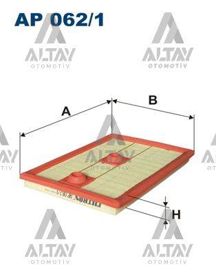 HAVA FİLTRESİ POLO / GOLF7 / PASSAT / A3 / LEON / TIGUAN 13= CJZA-CJZB-CYVA-CYVB-CPVA 1.2 TSI-1.4 TSI (DELİKLİ)