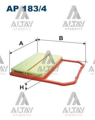 HAVA FİLTRESİ POLO / İBİZA / FABİA 15-18 1.0 CHYA-CHYB-CHZB (ÇANTA TİP)