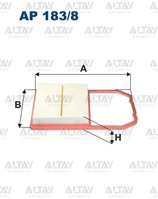 HAVA FİLTRESİ POLO / İBİZA 18= 1.0 CHYA-CHYB-CHZB (ÇANTA TİP)