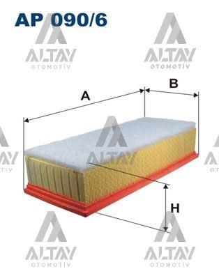 HAVA FİLTRESİ SCUDO III / EXPERT III / JUMPY III /  P807 / C8 07= 2.0JTD-2.0 HDI