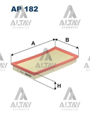 HAVA FİLTRESİ SEPHIA  98-03 / SHUMA  98-04 1.5-1.6-1.8 / CARENS 02-09 1.6-1.8-2.0