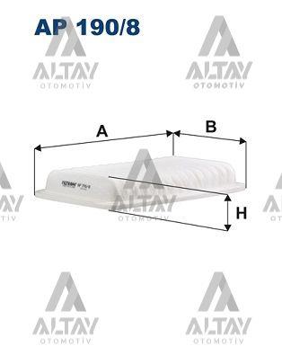 HAVA FİLTRESİ SWIFT 10= / SPLASH 10=