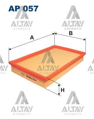 HAVA FİLTRESİ VECTRA A    88-95 2.0 C20NE