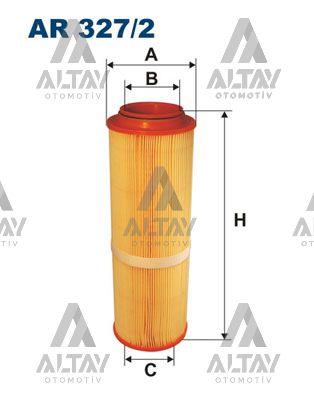 HAVA FİLTRESİ W168 / W414 VANEO 14-18 B47