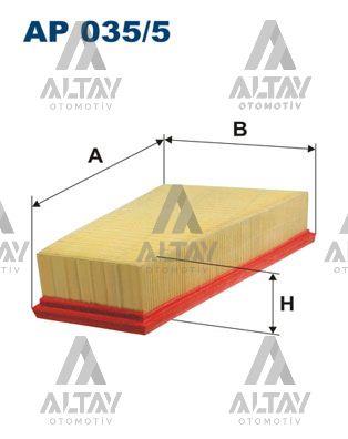HAVA FİLTRESİ W176 / W246 / 117 A SERİ B SERİ 12= M270