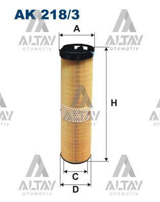 HAVA FİLTRESİ W211 / W220 02-09 OM 647-648