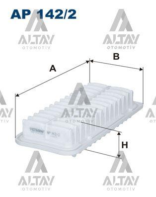 HAVA FİLTRESİ YARIS  99-02 / 10=