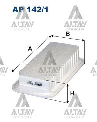 HAVA FİLTRESİ YARIS  99-11 / SIRION 05=1.0 / 107 05=1.0