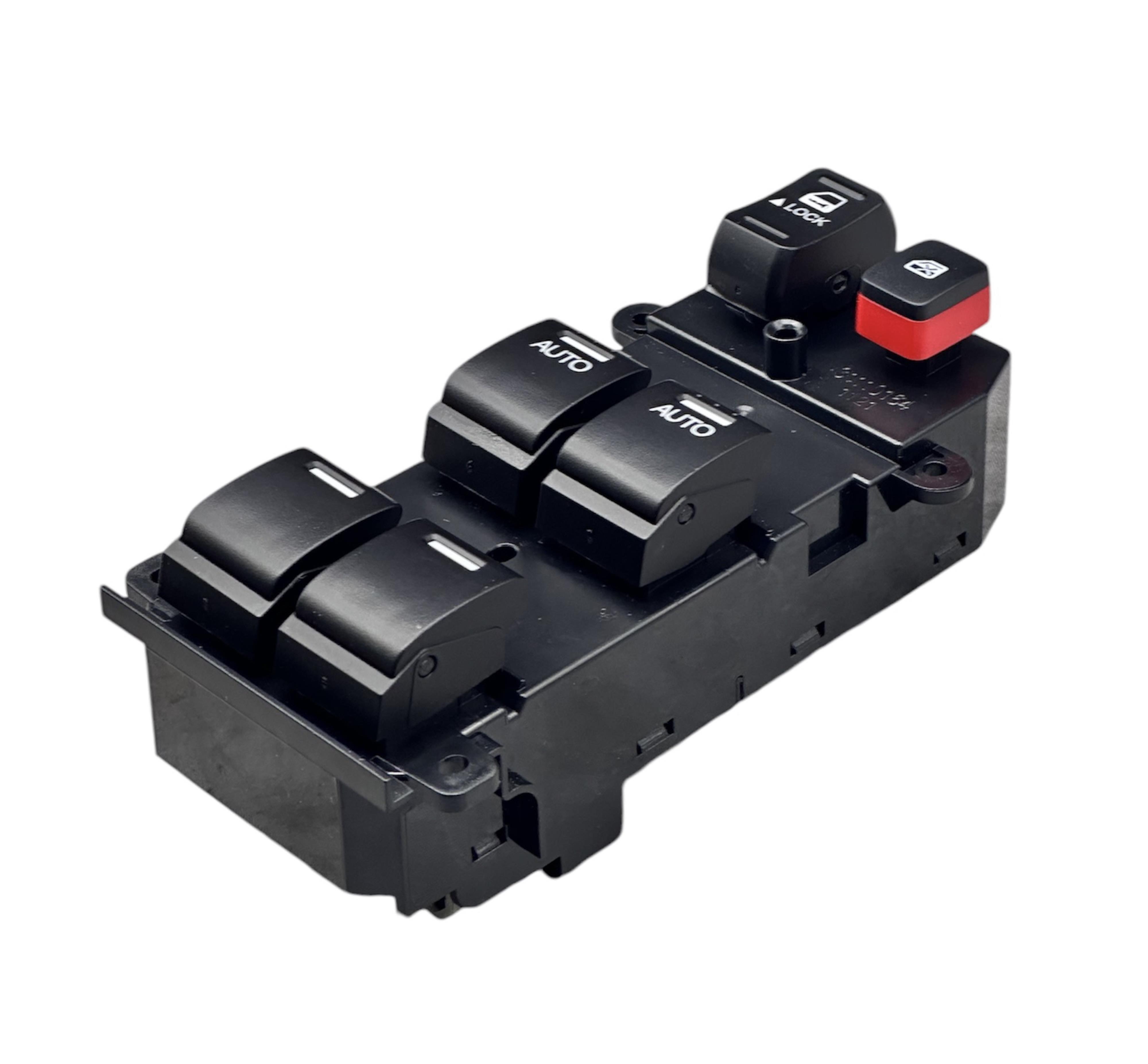 Honda Düğme Cam Açma Crv 07-12 Ön Sol (Çift Auto) - 35750-SWA-G01-A