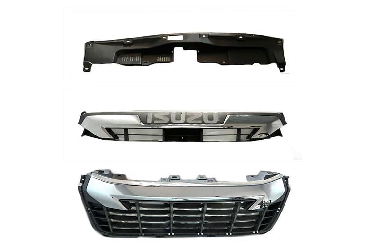 Isuzu Panjur D-max 20-22 Ön (Krom/Gri) - UNI-14-017