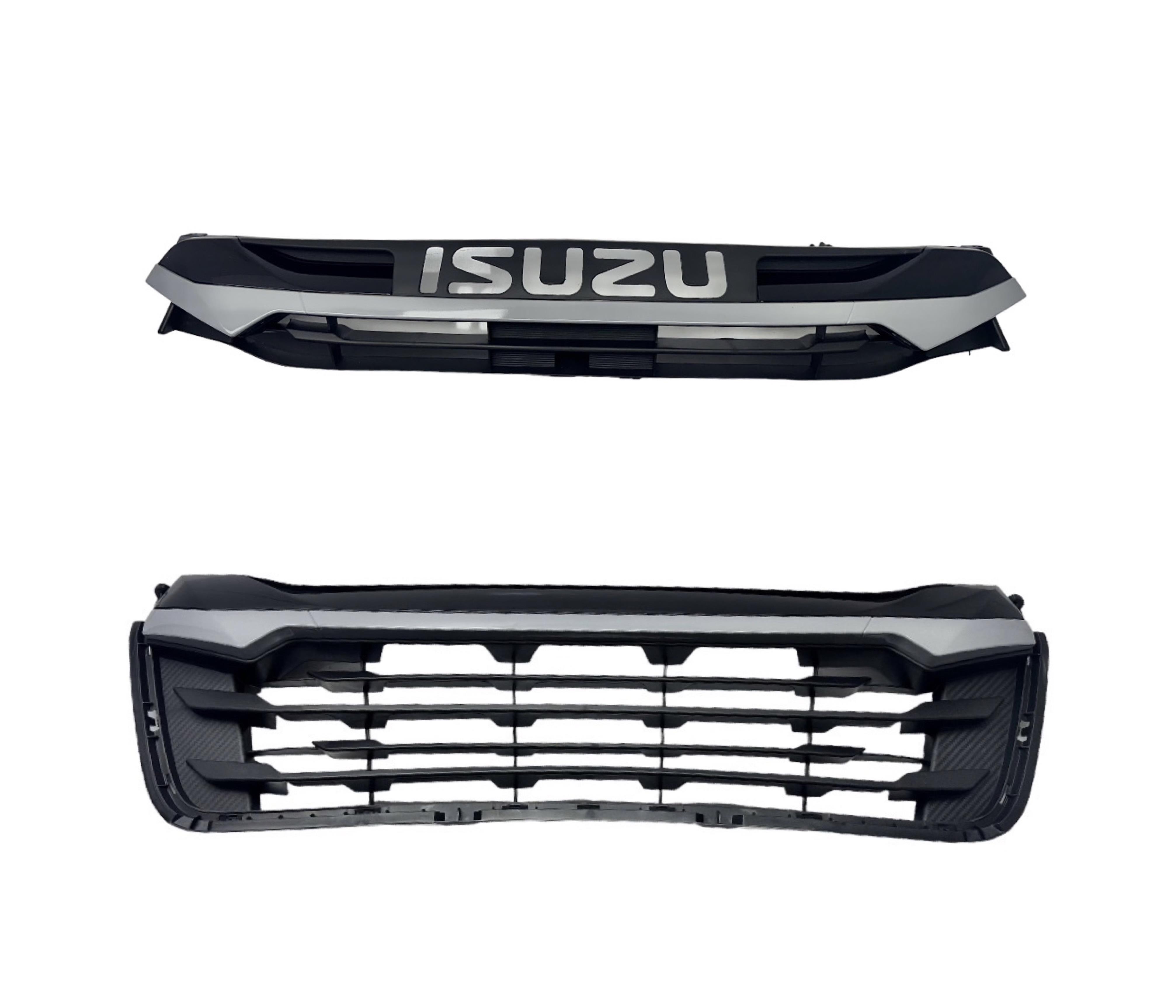 Isuzu Panjur D-max 22-24 Ön (Siyah/Gri) - UNI-PJR-111