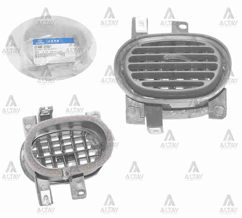 KALORİFER IZGARASI ACCENT 95-00 SOL