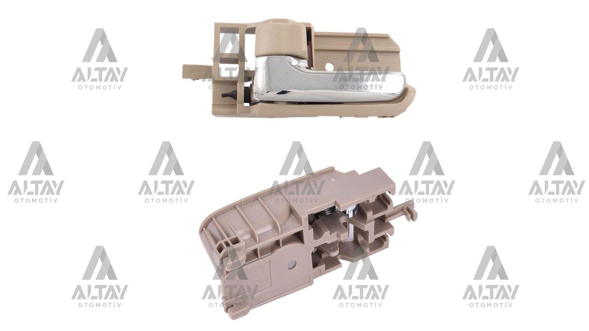 KAPI KOLU COROLLA 02-06 İÇ BEJ+KROM SOL