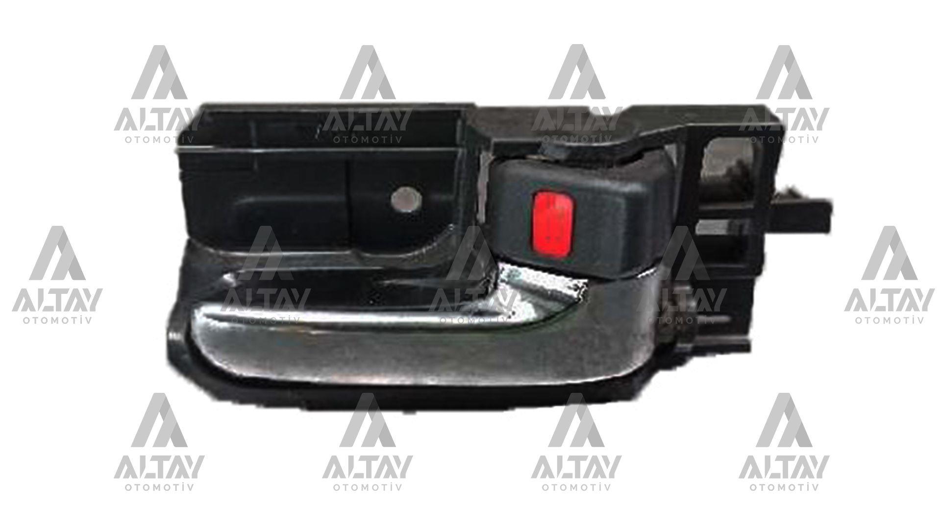 KAPI KOLU COROLLA 02-06 İÇ SİYAH+KROM SAĞ