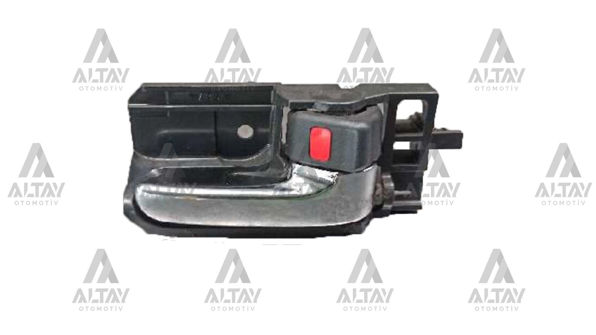 KAPI KOLU COROLLA 02-06 İÇ SİYAH+KROM SOL