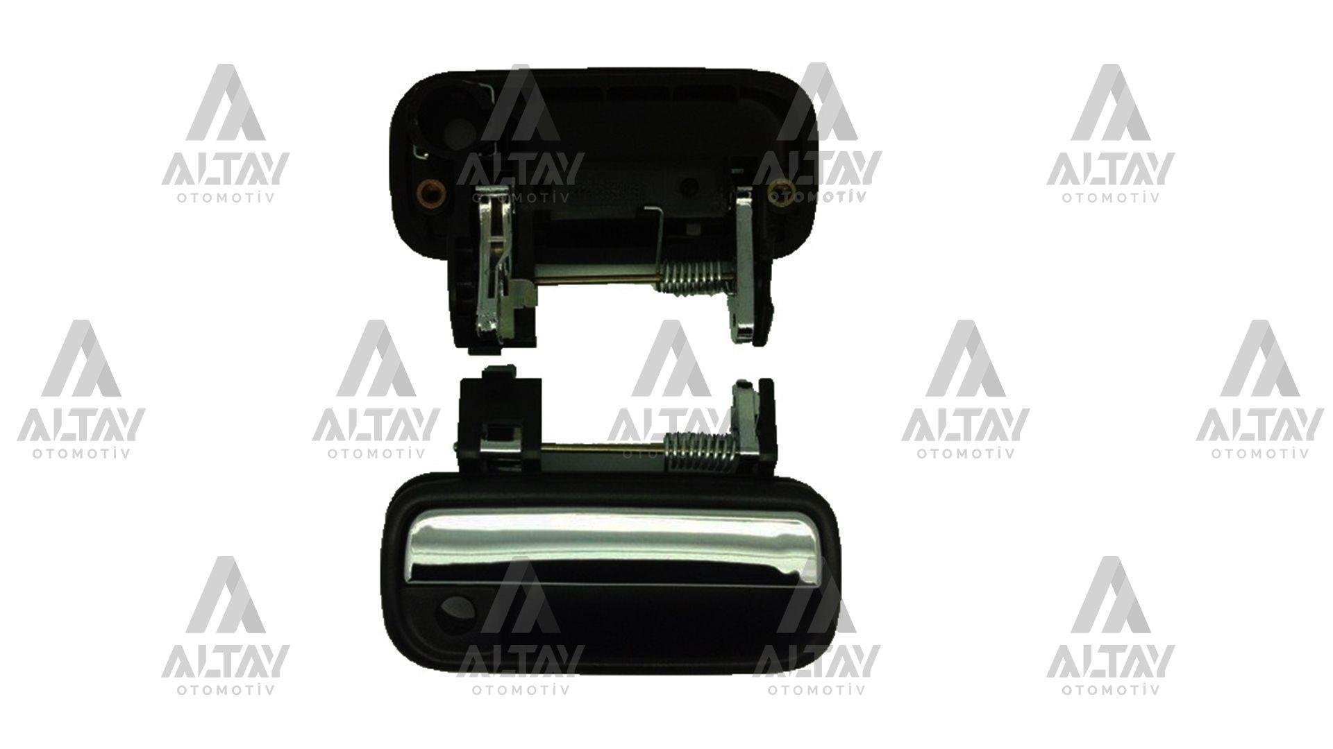 KAPI KOLU HILUX  98-05 ÖN DIŞ SİYAH SAĞ