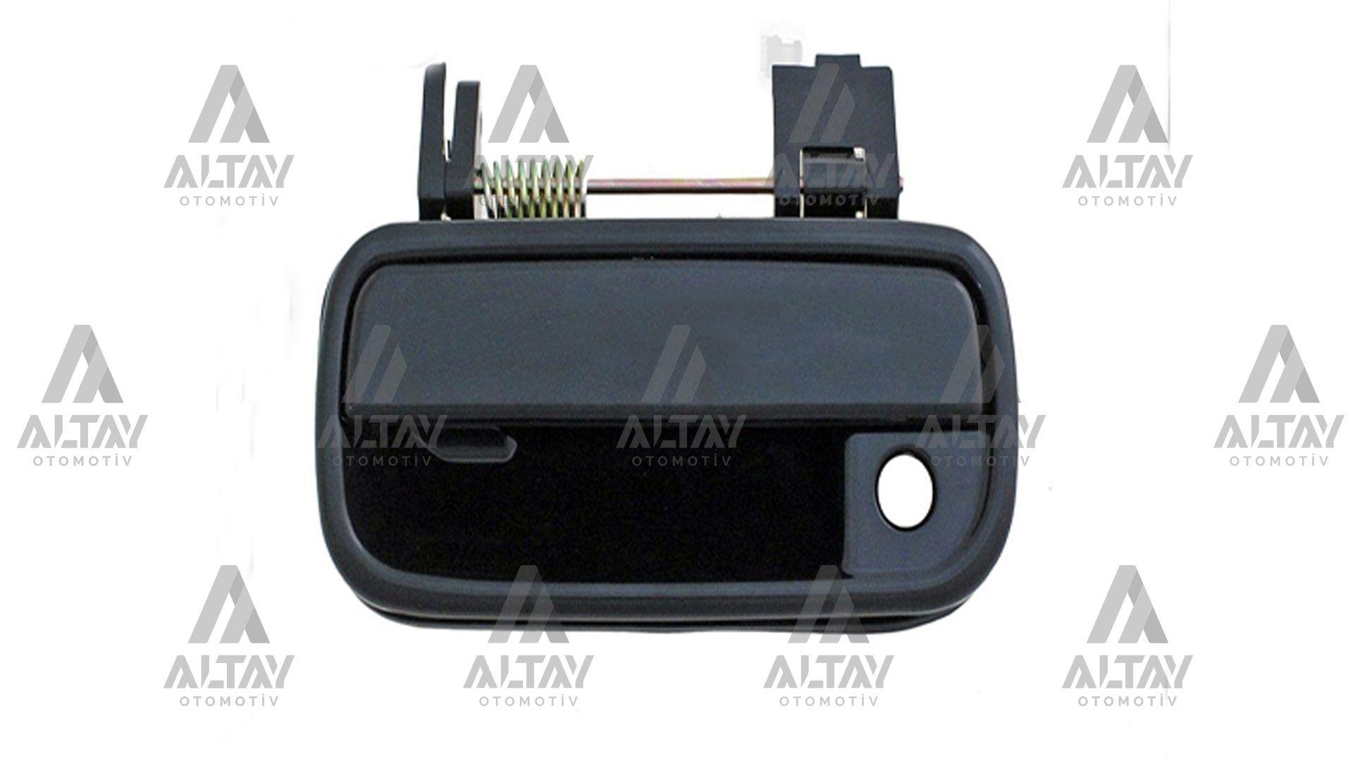 KAPI KOLU HILUX  98-05 ÖN DIŞ SİYAH+KROM SOL