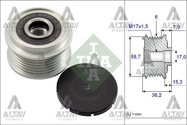 KASNAK ŞARJ DİNAMO CONNECT  02-13 1.8TDCI