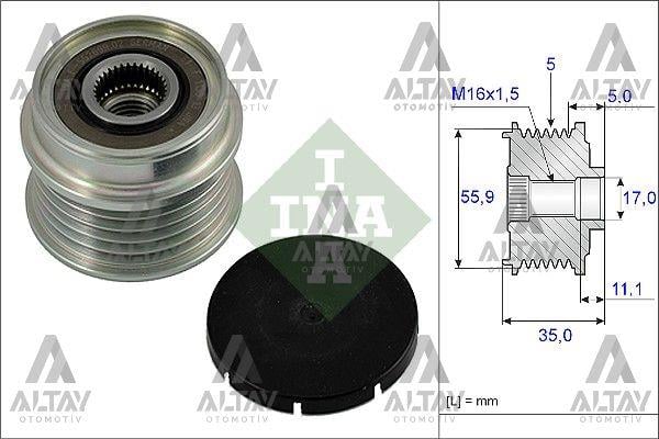 KASNAK ŞARJ DİNAMO PASSAT / A4 / A6 97-04 AFN-ALZ-ALT-AVF-AWT 1.6-1.8 T-1.9 TDİ