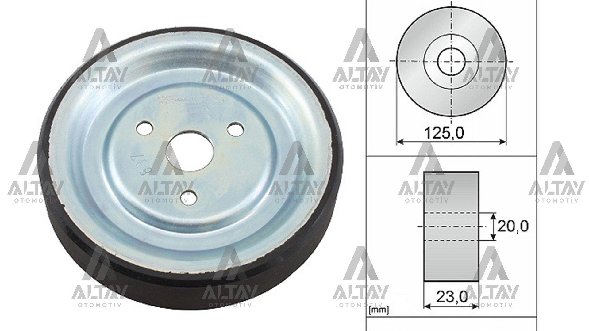 KASNAK DEVİRDAİM 207 / 208 / 308 / RCZ / PARTNER TEEE / BERLINGO / C3 / C4 / C5 / DS3 / MINI COOER / BMW 1 (F20 / F21 ) 07= 1.6 EP6