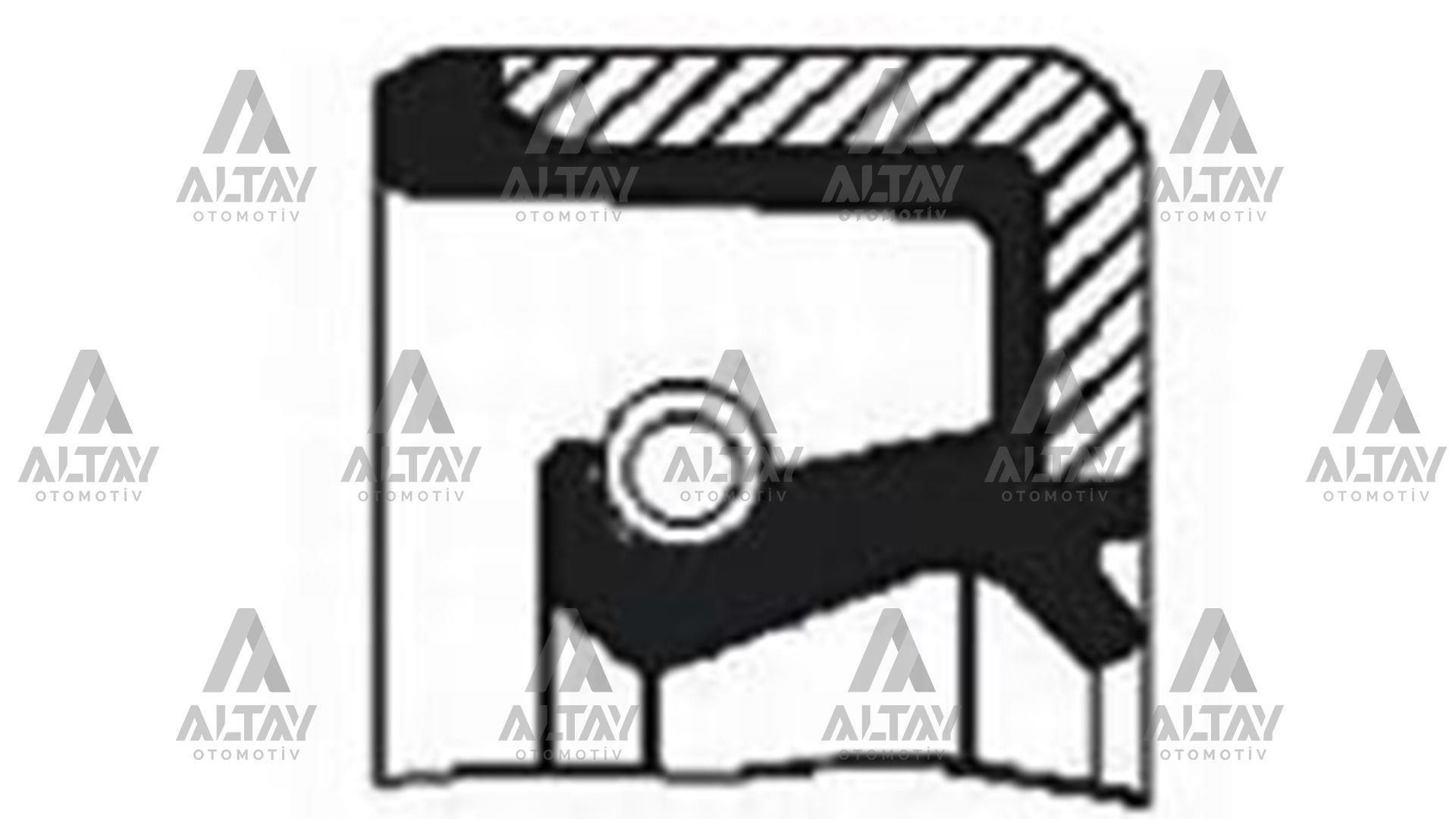 KEÇE TEKER PORYA (AKS) BONGO 2.7 / CERES 2.2 / MAZDA E-2200 / FORD RANGER  / 52*70*9 ÖN
