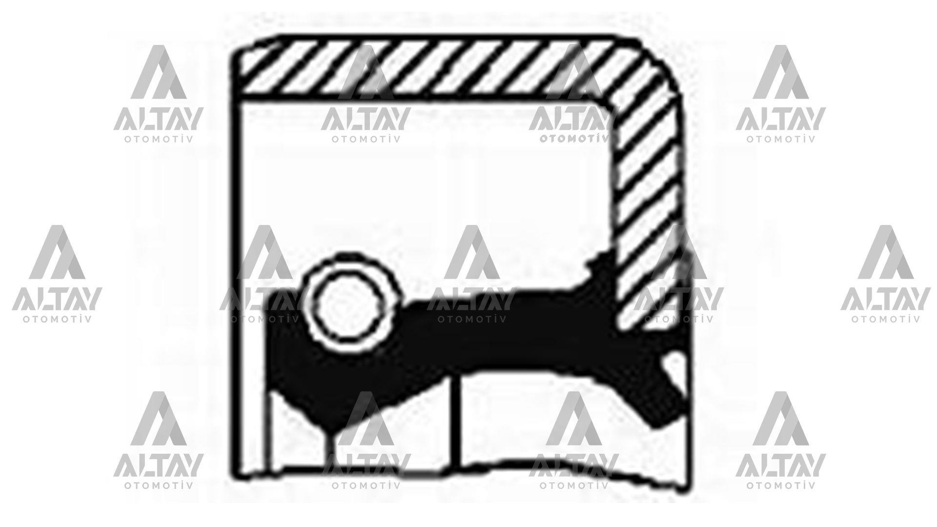 KEÇE TEKER PORYA (AKS) KMY 05= ARKA İÇ (62x82x9)