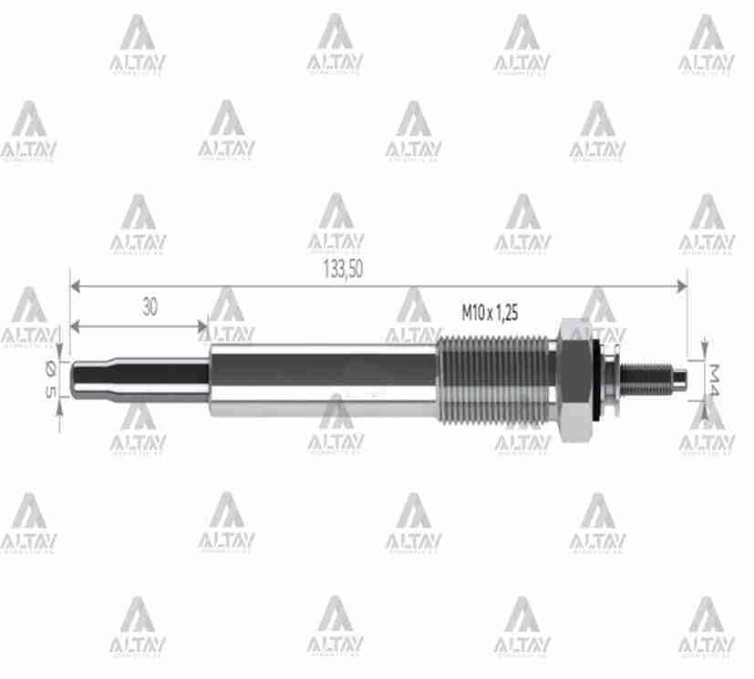 KIZDIRMA BUJİSİ (ISITMA) ACCENT 06-11 ERA / GETZ 06-11 / I-10 / I-20 / I-30 / CERATO 06= RIO / 11V.