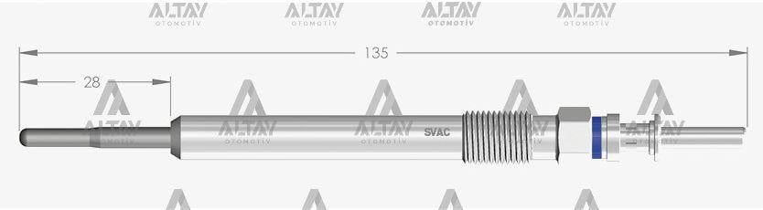 KIZDIRMA BUJİSİ (ISITMA) BMW 3-4-5-6-7-X SERİSİ 5.4V