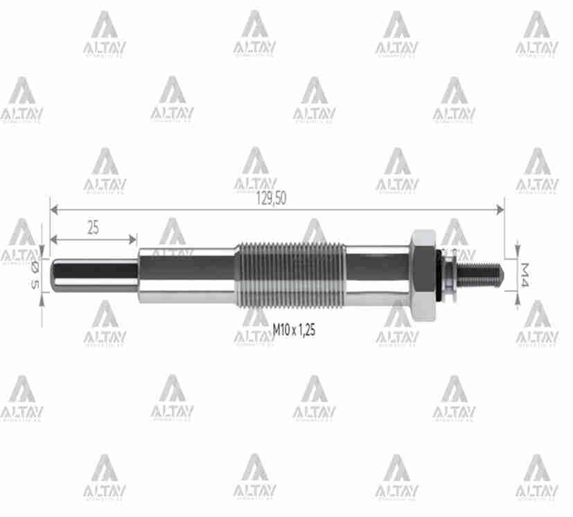 KIZDIRMA BUJİSİ (ISITMA) CANTER 659 EURO3 23V.