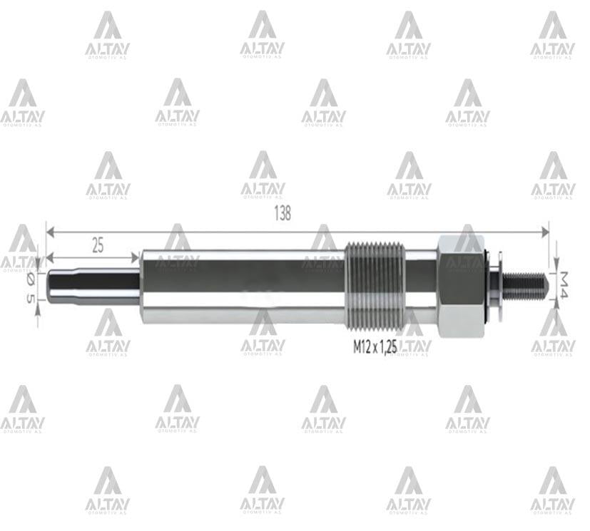 KIZDIRMA BUJİSİ (ISITMA) NKR-55 / D-MAX 04= / J.9 11V